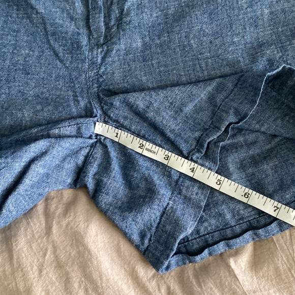 Merona 100% Cotton Chambray Shorts Size 2 (fits a size 6, see measurements) - Picture 6 of 7